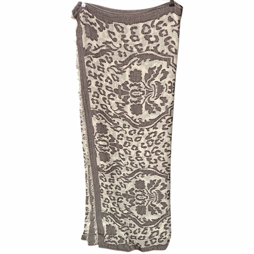 Silpada Brown and Cream Scarf